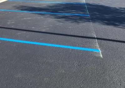Parking Lot Blue